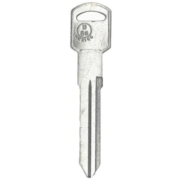 GM - P1106 / B86 GM Double Sided 10 Cut Metal Key Blank GM - P1106 / B86 GM Double Sided 10 Cut Metal Key Blank